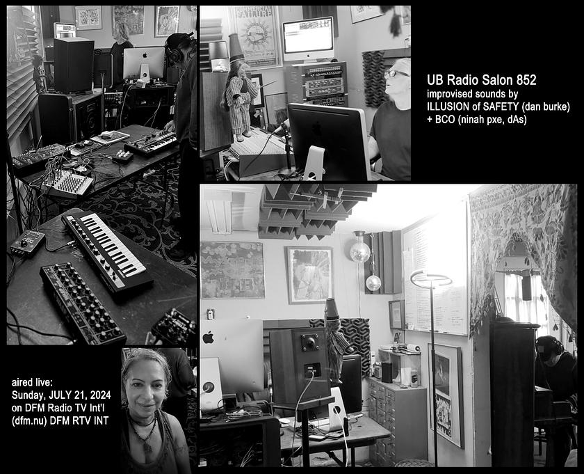 UB Radio Salon #862 - improvised sounds by IOS + BCO... 21 July 2024 on DFM.nu