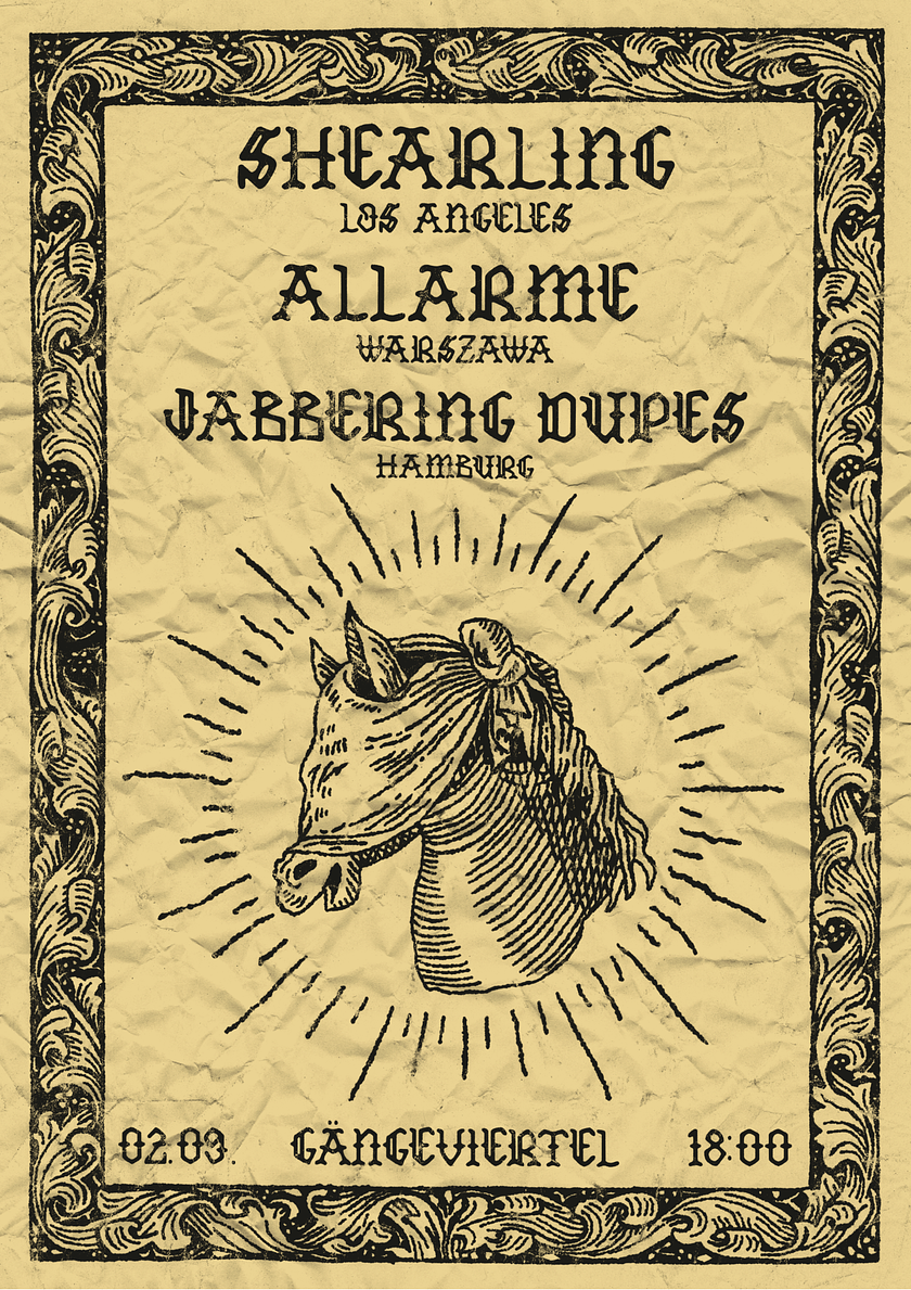 Shearling + Allarme + Jabbering Dupes