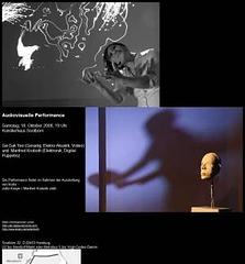 Audiovisuelle Performance mit Ge-Suk Yeo und Manfred Kroboth