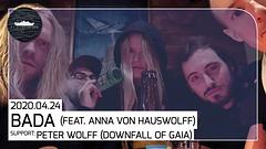 BADA feat. Anna von Hauswolff // support: Peter Wolff