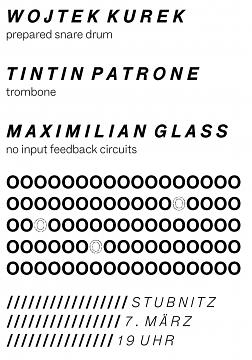 Wojtek Kurek [Warsaw] Tintin Patrone [HH] Maximilian Glass [Lpz]