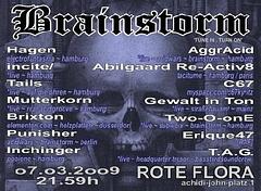 incite/ live-AV @ Brainstorm Party