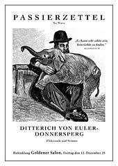 Passierzettel, Ditterich von Euler-Donnersperg