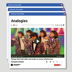 Analogies (Zafraan Ensemble)