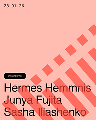 Hörbar: Hermes Hemmnis / Sasha Iliashenko / Junya Fujita