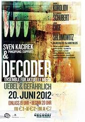 Decoder Ensemble (support Sven Kacirek)