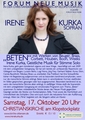 "BETEN" Irene Kurka, Stimme Solo