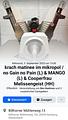 Krach Matinee im Mikropol mit 'no Pain no Gain & MANGO (beide Leipzig) und support aus Hamburg : Cooperfrau Melissengeist